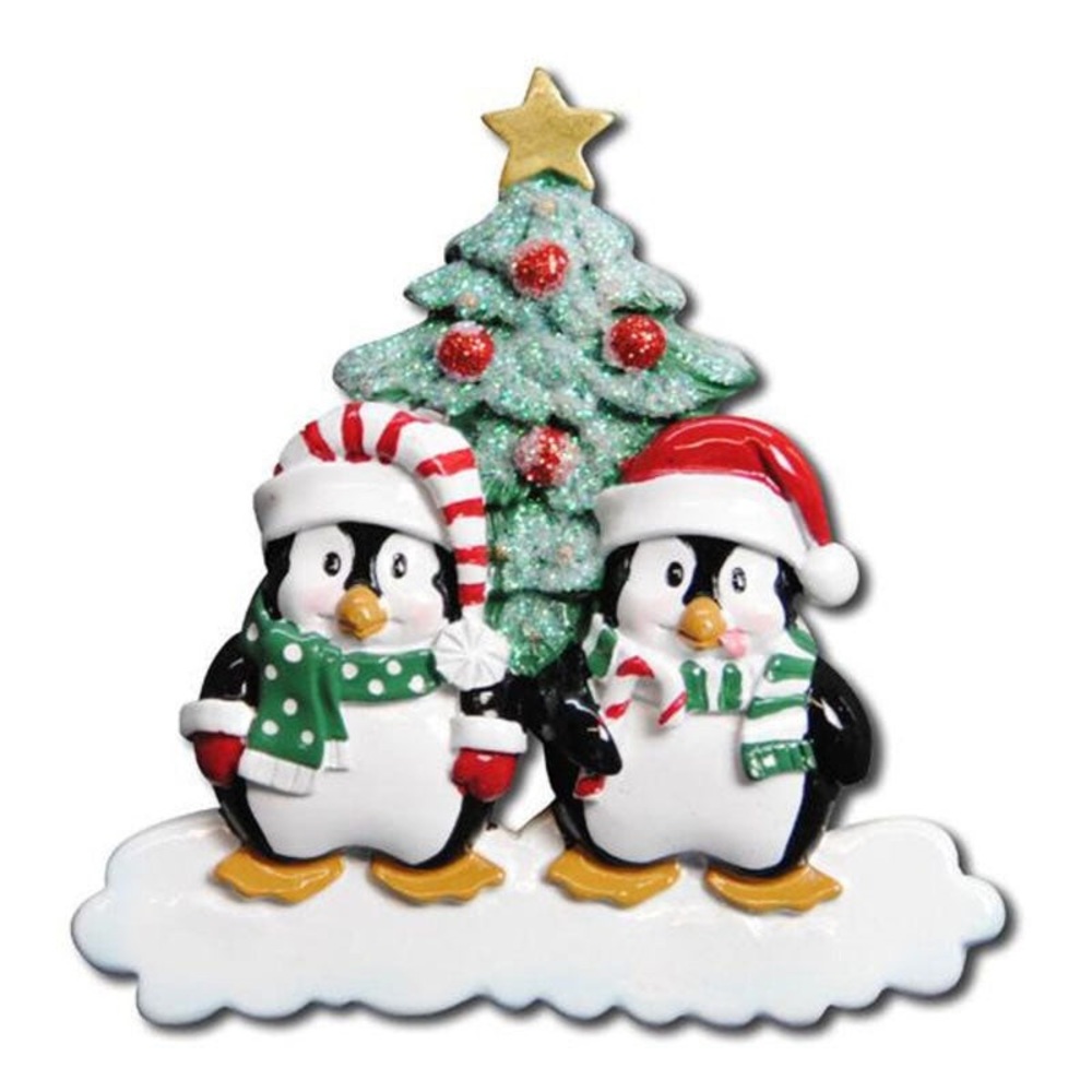 Penguin Family Christmas Ornament